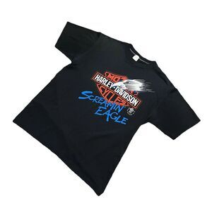 Robison Harley Davidson 1985 Screaming Eagle Original Single Stitch T-Shirt Lg